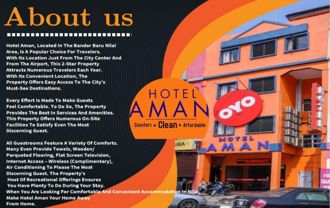 Hotel Aman- Nilai & Klia Exterior foto